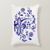 青いタマネギのスタイルの要素は個人化なります アクセントクッション (正面(垂直))