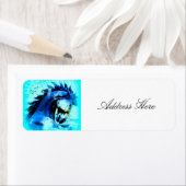 青いタリオン飼育 ラベル (インサイチュ)