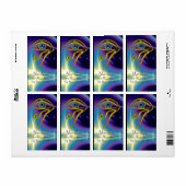 青いタリスマン紫 ラベル (フルシート)