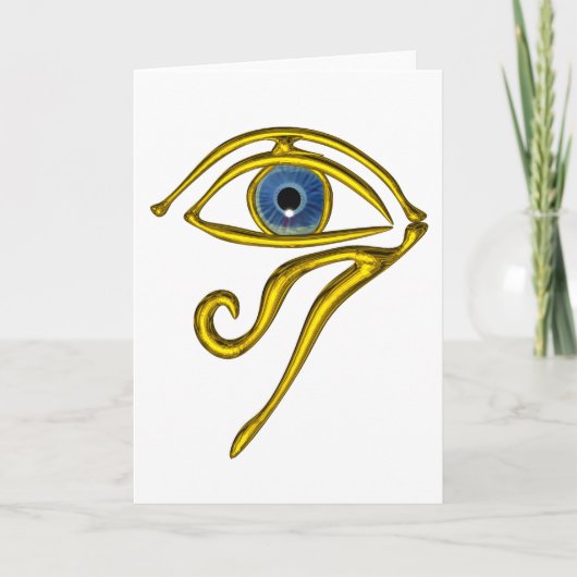 青いタリスマン カード (正面)