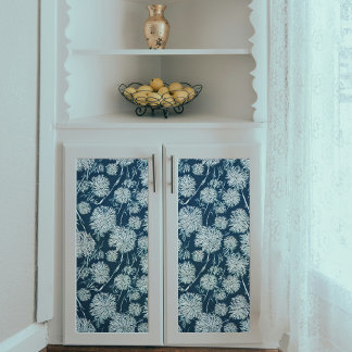 青いタンポポのパターンの分離 薄葉紙