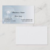 青いタンポポの名刺 名刺 (正面/裏面)