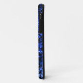 青いダイヤモンドのハート Case-Mate iPhoneケース (裏面/左)