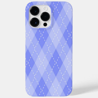 青いダイヤモンドのパタアーガイルーンの濃淡 Case-Mate iPhone 14 PRO MAXケース