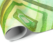 青いダイヤモンドは幾何学的な水の色のギフトラップ ラッピングペーパー (ロールコーナー)