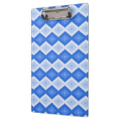 青いダイヤモンドパターンの濃淡 クリップボード (左)