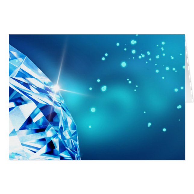 青いダイヤモンド (正面横)