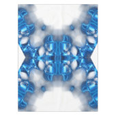 青いダイヤモンド テーブルクロス (正面)