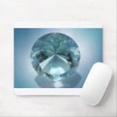 青いダイヤモンド マウスパッド (マウス)