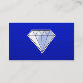 青いダイヤモンド 名刺 (裏面)