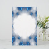 青いダイヤ 便箋 (スタンド正面)