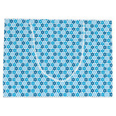 青いダビデの星 ラージペーパーバッグ (裏面)