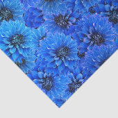 青いダリア王室のス – フローラデザイン, 薄葉紙 (詳細)