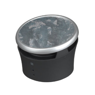 青いチョークおよび黒いインク BLUETOOTH スピーカー