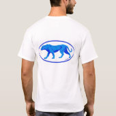 青いチータ Tシャツ (裏面)