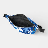 青いティアパターン ファニーパック (見開き)