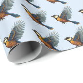 青いティットブルー ラッピングペーパー (ロールコーナー)