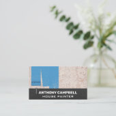 青いテクス絵を描チャウォール | ロー絵を描ラ 名刺 (スタンド正面)