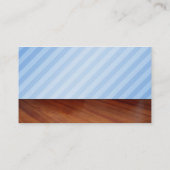 青いテディー・ベアの名刺 名刺 (裏面)