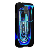 青いテューバ Case-Mate SAMSUNG GALAXYケース (裏面/右)