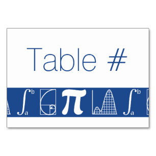 青いテーブルカードで追加 テーブルナンバー