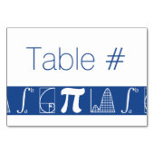 青いテーブルカードで追加 テーブルナンバー (裏面)