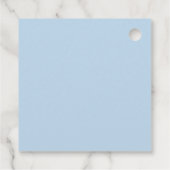 青いディスコカウガールロデオ独身最後の週末 フェイバータグ (裏面)