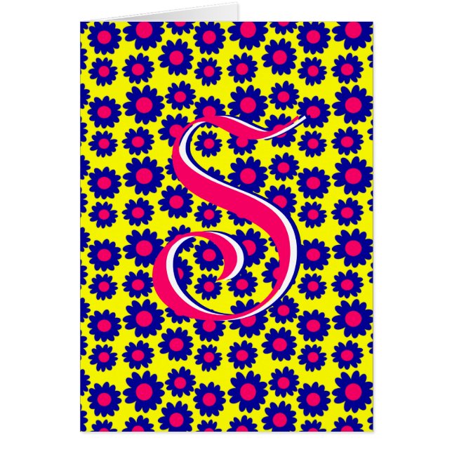 青いデイジー (正面)