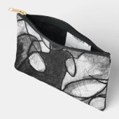 青いデザイン不足のアクセサリーポーチ アクセサリーポーチ (見開き)