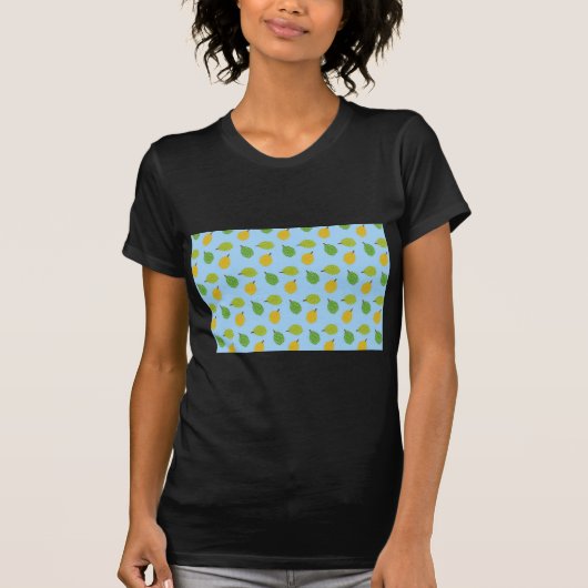 青いデュリアン Tシャツ (正面)