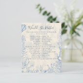 青いトイルは彼女はむしろブライダルシャワーゲーム (スタンド正面)