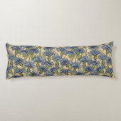 青いトウモロコシの花、花はホニー黄色 ボディピロー (裏面)