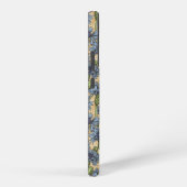 青いトウモロコシの花、花はホニー黄色 SAMSUNG GALAXYケース (右側面)