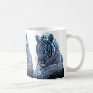 青いトラのマグカップ コーヒーマグカップ