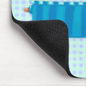 青いトラック マウスパッド (コーナー)