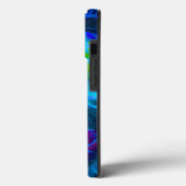 青いトロピカル葉。Case-Mate iPhoneケース Case-Mate iPhoneケース (裏面 / 左)