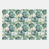 青いトンボのブライズシャワー ラッピングペーパーシート (正面2)