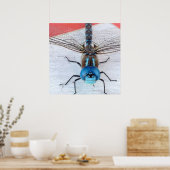 青いトンボのポスター ポスター (キッチン)