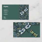 青いトンボの名刺 名刺 (正面/裏面)