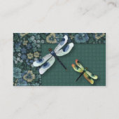 青いトンボの名刺 名刺 (裏面)