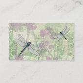 青いトンボの名刺 名刺 (裏面)