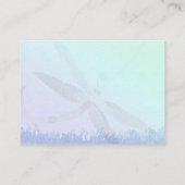 青いトンボの結婚式の披露宴 エンクロージャーカード (裏面)