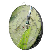 青いトンボの葉 ダーツボード (正面右)