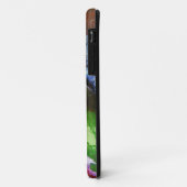 青いトンボの野生のニンニクのドットアート Case-Mate iPhoneケース (裏面/左)