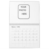 青いトンボの食べ物のラズベリーのカレンダー カレンダー (2月 2026)