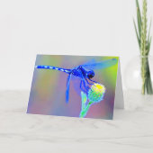 青いトンボ空白のイ カード (正面)