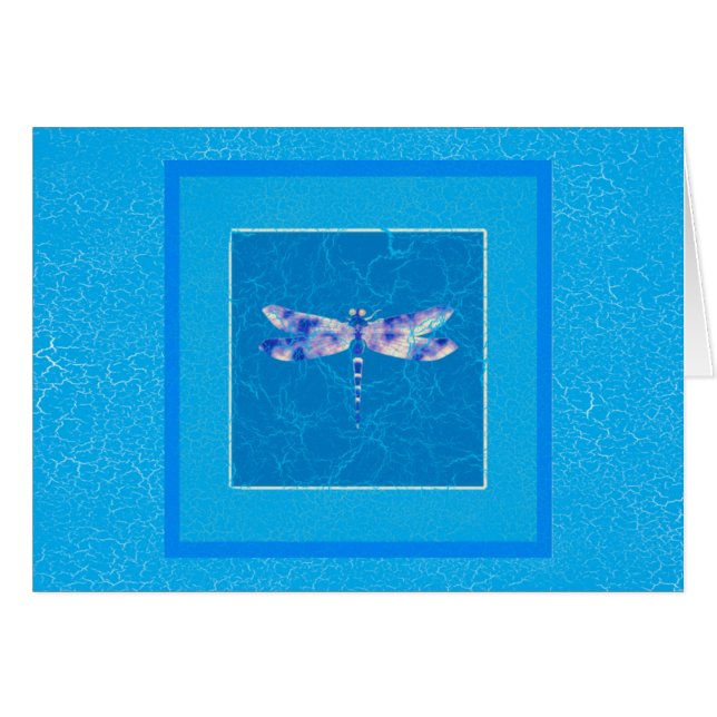 青いトンボ (正面横)