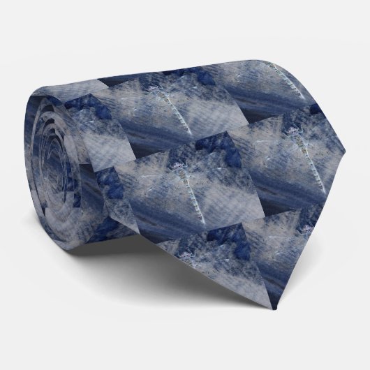 青いトンボ2 ネクタイ (ロール)