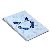 青いトンボ ノートブック (右側)