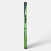 青いトンボiPadまたは電話ケース iPhoneケース (左側面)
